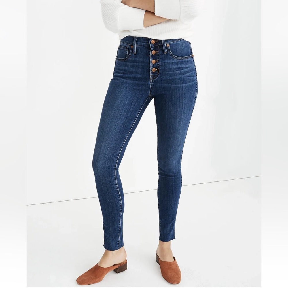 Madewell 10” High Rise Skinny